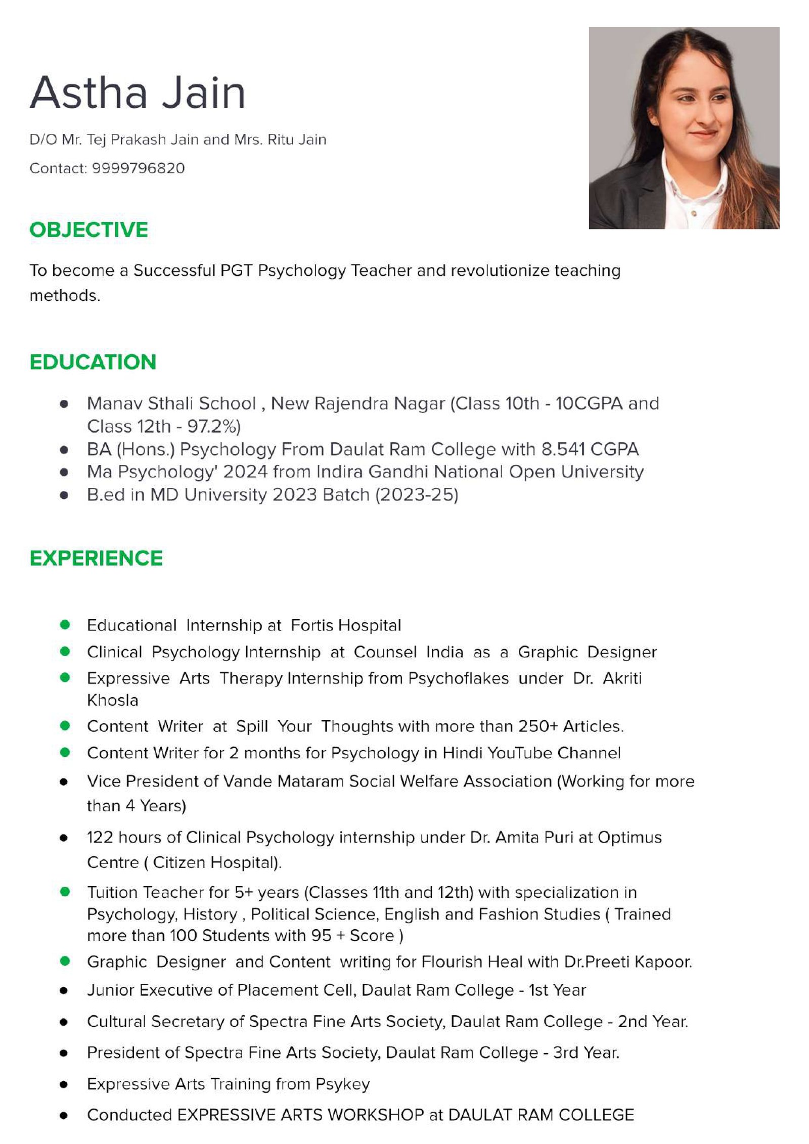 Resume