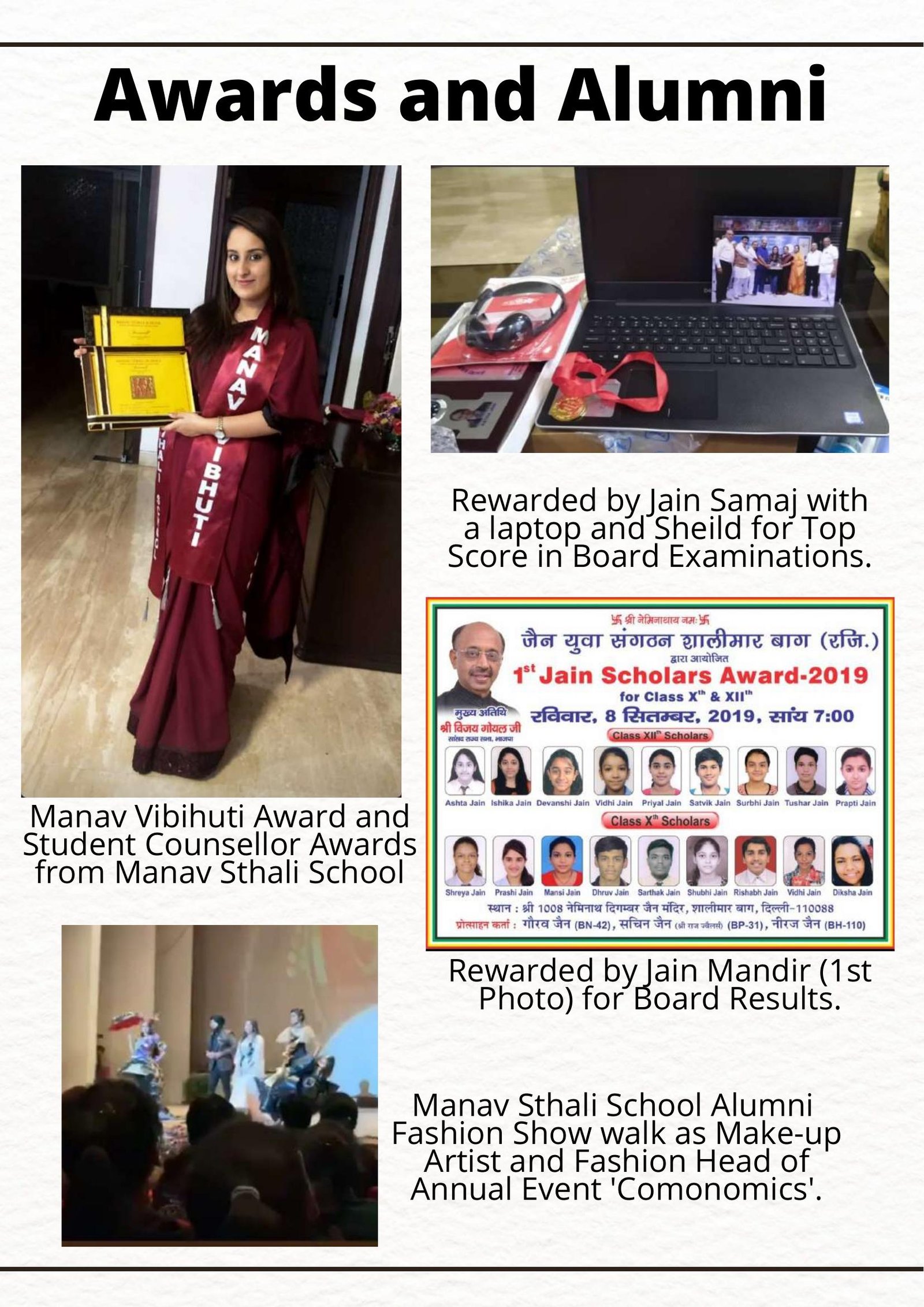Awards and Alumni