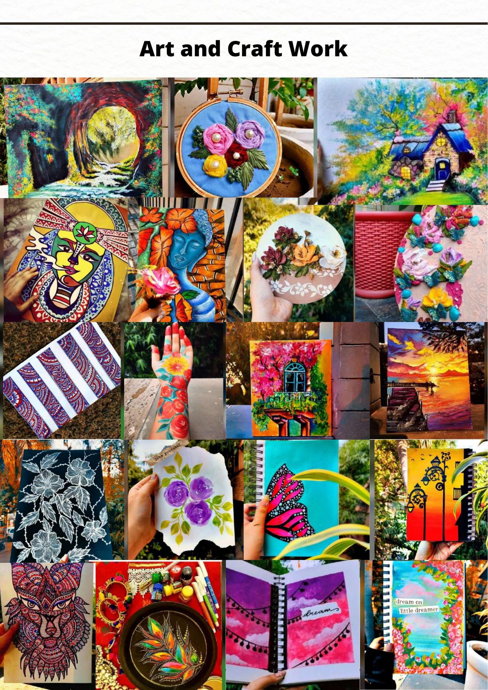 Art and Craft Work
